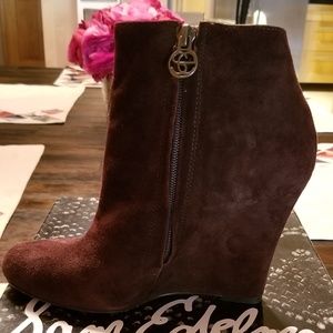 Sam Edelman wedge booties